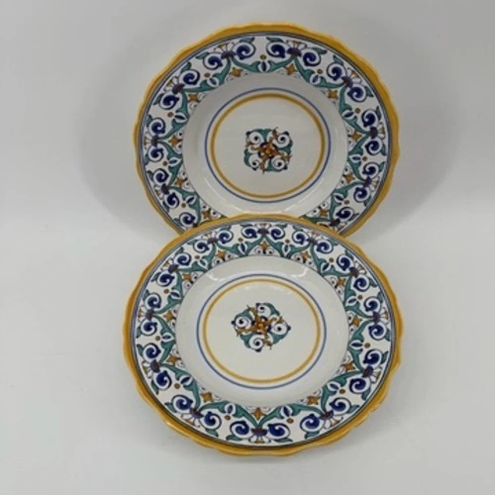 Set‎ of 2 Williams Sonoma Savona Portugal 10.5